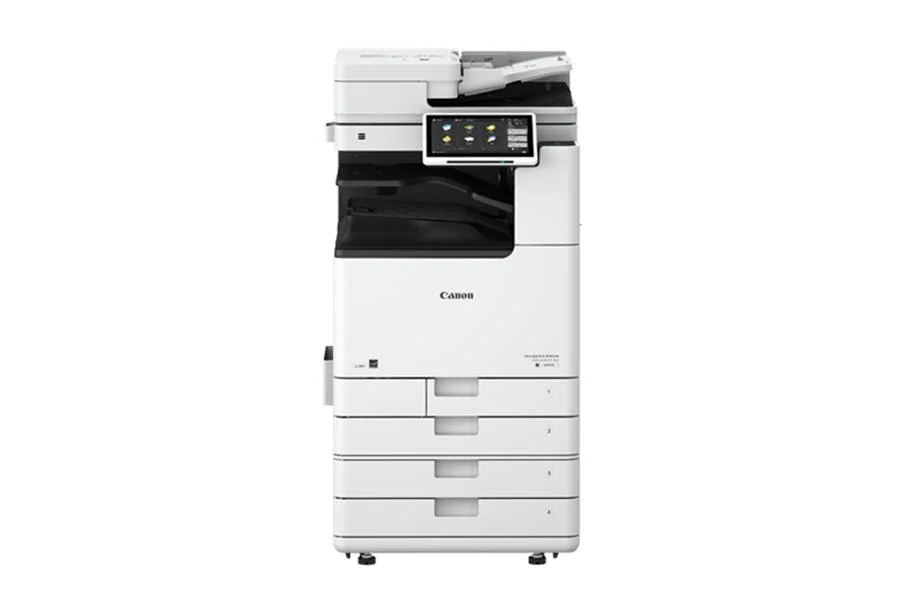imageRUNNER ADVANCE DX 4925i front view with 4 paper drawers