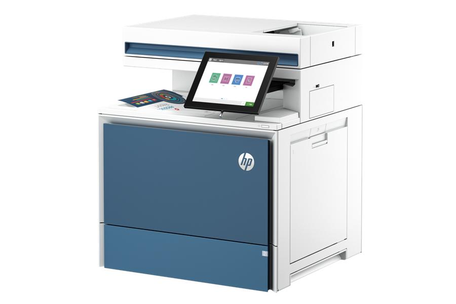 Color LaserJet Enterprise MFP 5800dn, right view