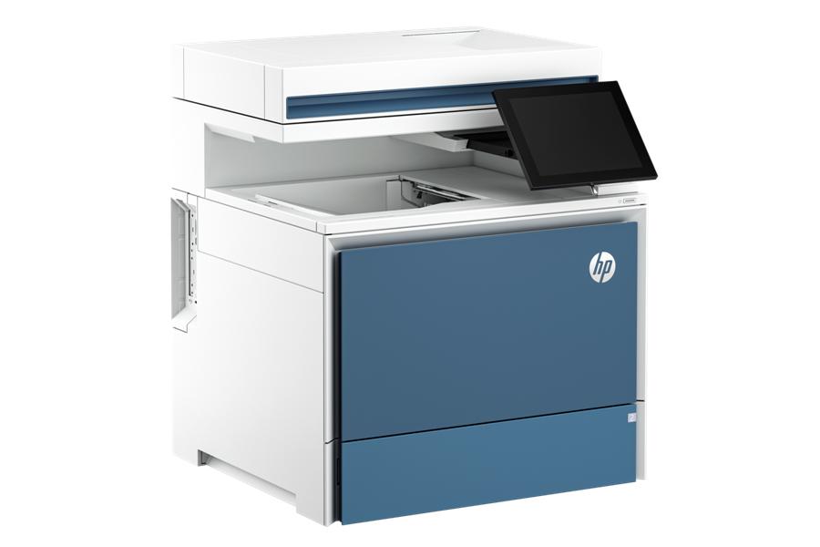 Color LaserJet Enterprise MFP 5800dn, left view