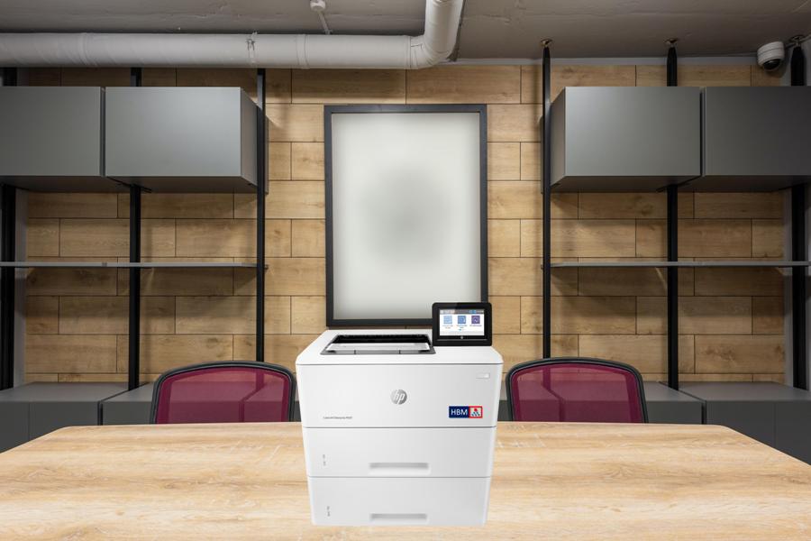 LaserJet Enterprise M507x in the office