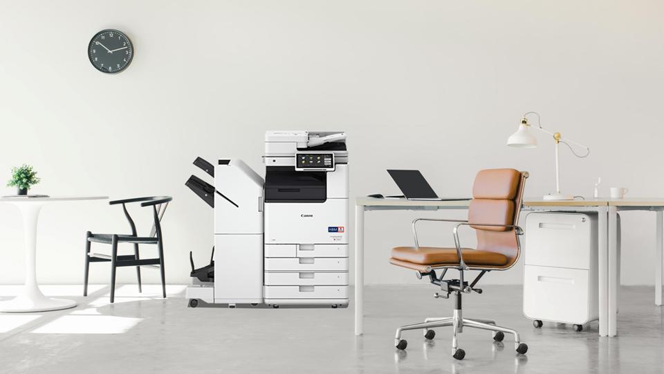Canon imageRUNNER C3835i in the office
