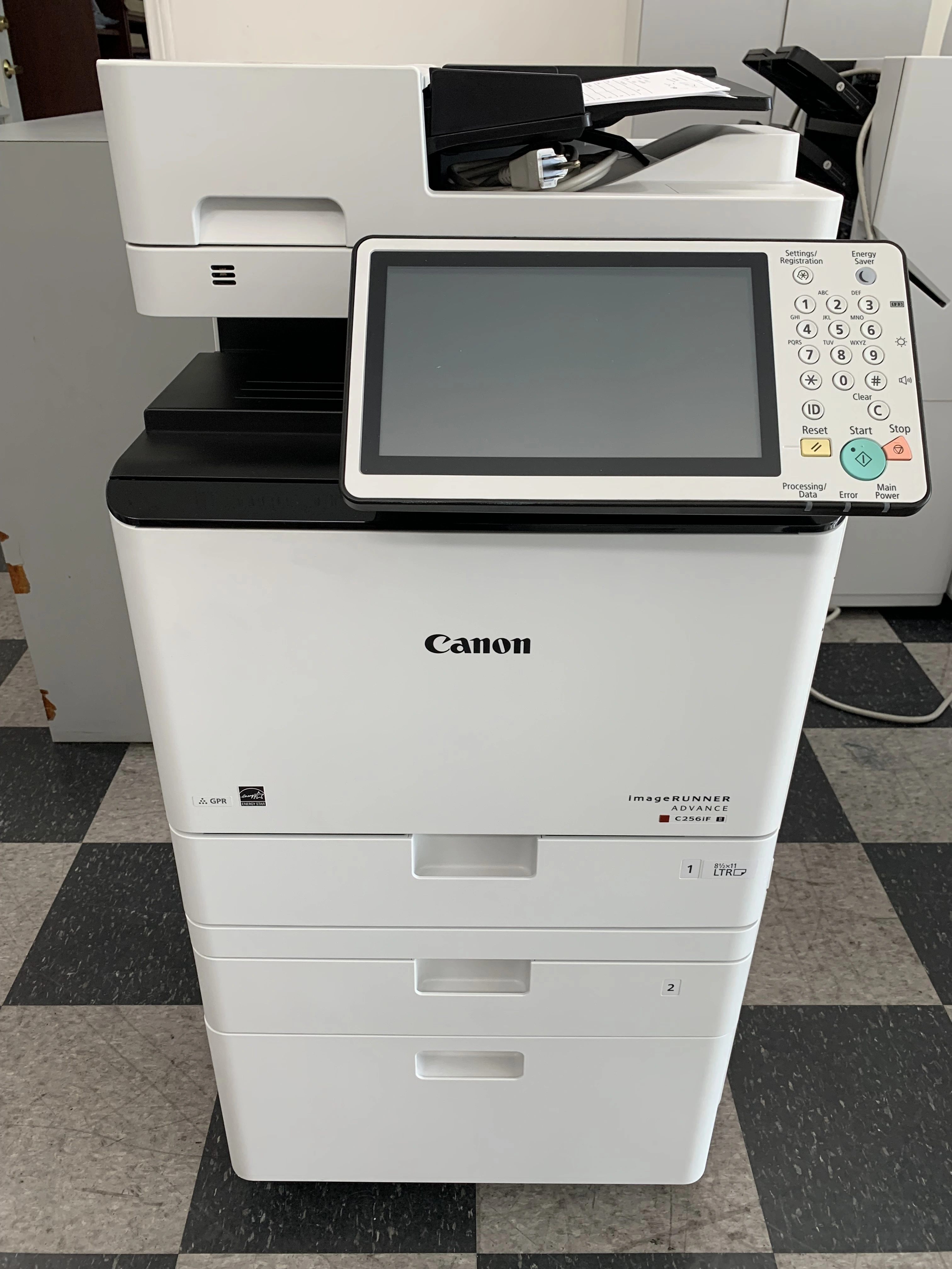 Copier on a Stand